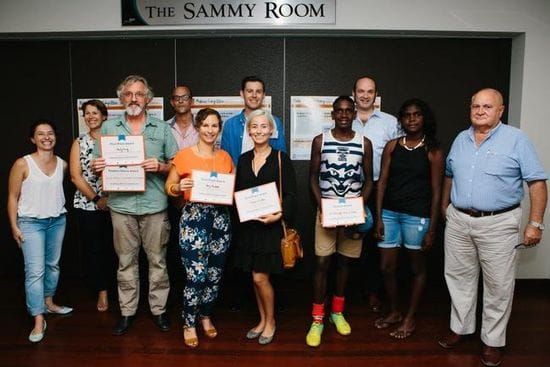 Agunya and Hive Handmade tie for first place in Broome Makers competition